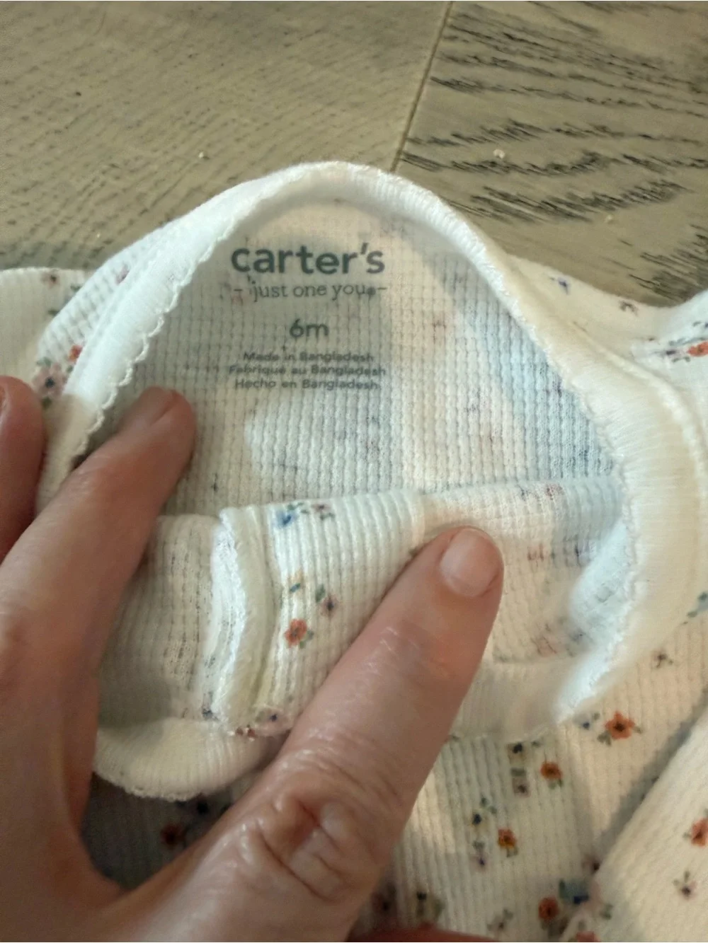 Baby Girl 3–6 Month Outfit Bundle | Carter’s Floral Pink Sleepers | 3 Pieces
